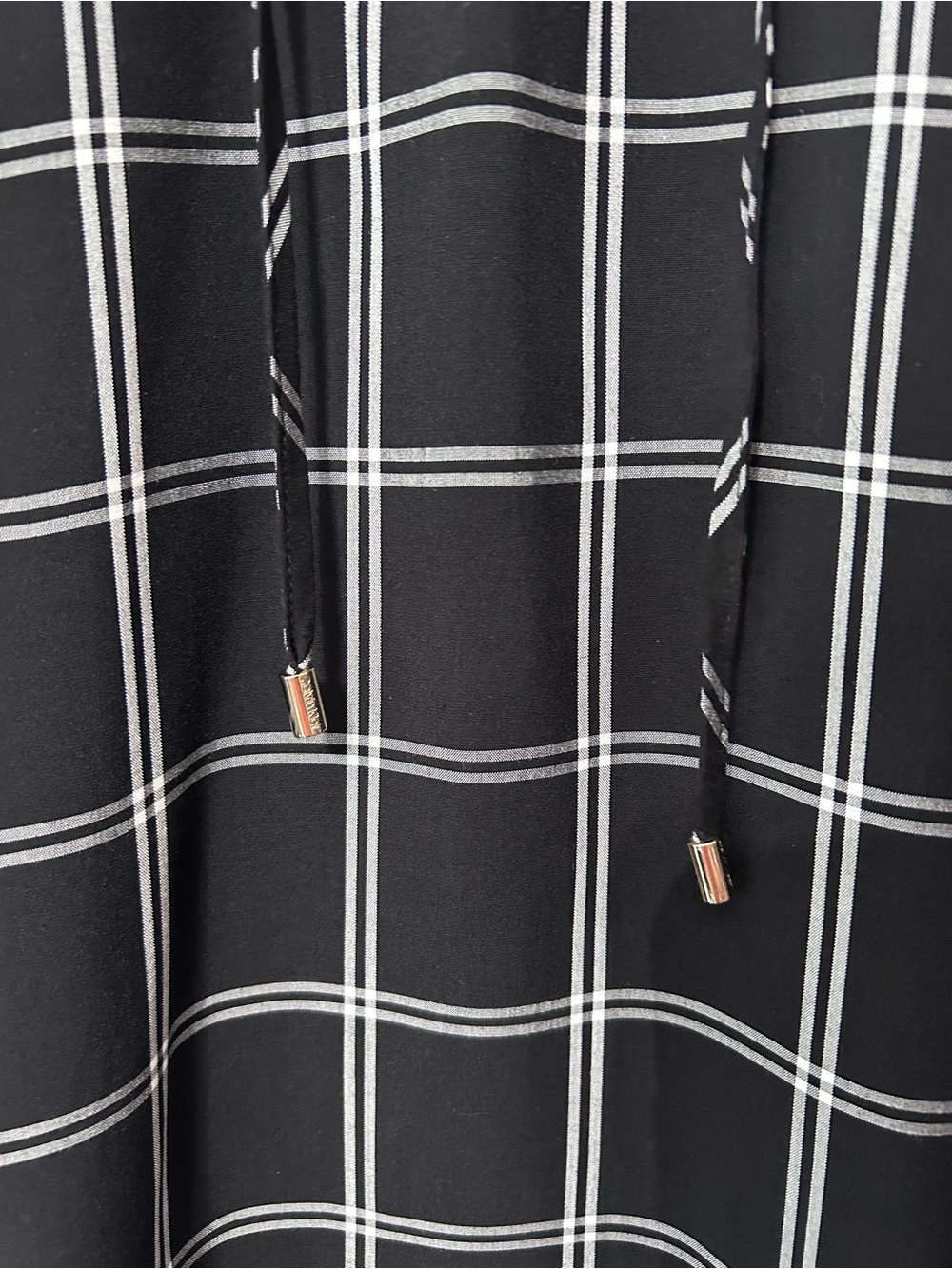 Calvin Klein Plaid Blouse Size XL NWT - Picture 6 of 12